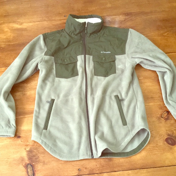 columbia benton springs overlay fleece jacket